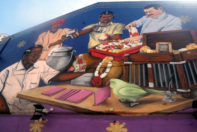 Little India Wall Mural